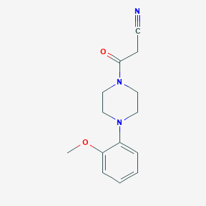 3-[4-(2-Methoxyphenyl)piperazin-1-yl]-3-oxopropanenitrile图片