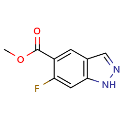 Methyl 6-fluoro-1H-indazole-5-carboxylate图片