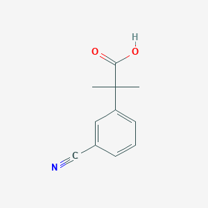 2-(3-Cyano-phenyl)-2-methyl-propionic Acid图片
