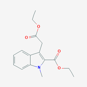 ethyl 3-(2-ethoxy-2-oxoethyl)-1-methyl-1H-indole-2-carboxylate图片