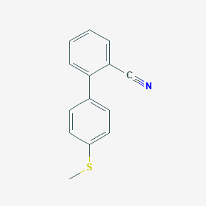2-[4-(Methylsulfanyl)phenyl]benzonitrile图片