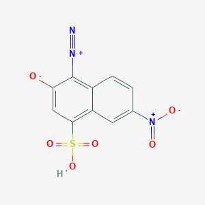 4-Diazo-7-nitro-3-oxonaphthalene-1-sulfonic acid图片