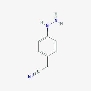 (4-Hydrazinophenyl)acetonitrile图片