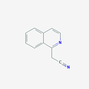 2-(isoquinolin-1-yl)acetonitrile图片