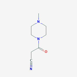 3-(4-Methylpiperazin-1-yl)-3-oxopropanenitrile图片