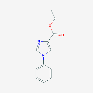 Ethyl 1-phenylimidazole-4-carboxylate图片