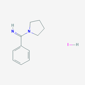 1-Benzenecarboximidoylpyrrolidine Hydroiodide图片