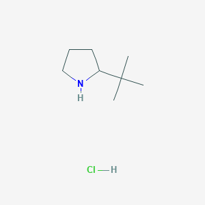 2-tert-butylpyrrolidine hydrochloride图片
