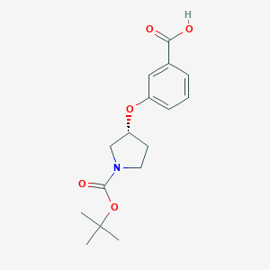 (R)-1-Boc-3-(3-Carboxy-Phenoxy)-Pyrrolidine图片