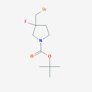 1-Boc-3-Bromomethyl-3-fluoropyrrolidine图片