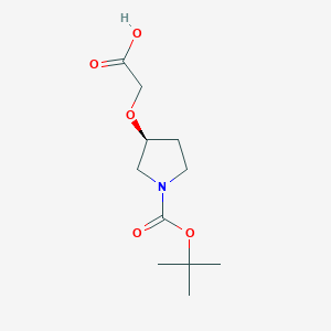 (S)-1-Boc-3-(Carboxymethoxy)Pyrrolidine图片