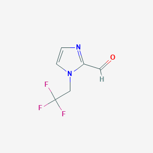 1-(2,2,2-trifluoroethyl)-1H-imidazole-2-carbaldehyde图片