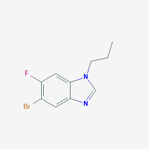 5-Bromo-6-fluoro-1-propylbenzoimidazole图片