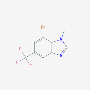 7-Bromo-1-methyl-5-(trifluoromethyl)benzimidazole图片