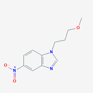 1-(3-methoxypropyl)-5-nitro-1H-benzimidazole图片