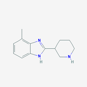 7-Methyl-2-piperidin-3-yl-1H-benzimidazole图片