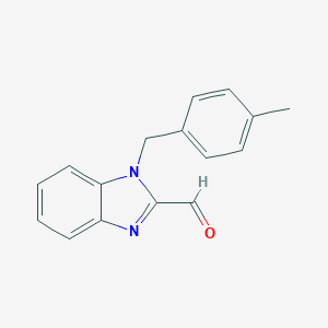 1-(4-甲基苄基)-1H-苯并咪唑-2-甲醛图片