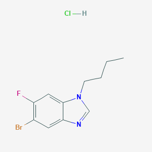 5-Bromo-1-butyl-6-fluoro-1H-benzimidazole Hydrochloride图片