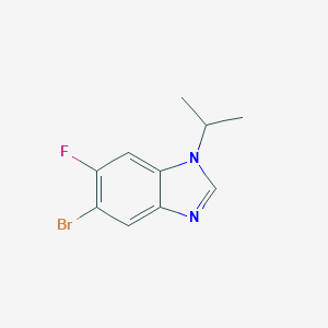 5-Bromo-6-fluoro-1-isopropylbenzimidazole图片