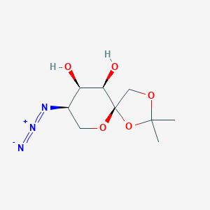5-Azido-5-deoxy-1,2-O-isopropylidene-β-D-fructose图片