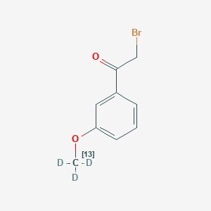 2-Bromo-3'-methoxyacetophenone-13CD3图片
