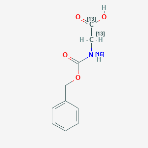 N-Carbobenzoxyglycine-13C2,15N图片