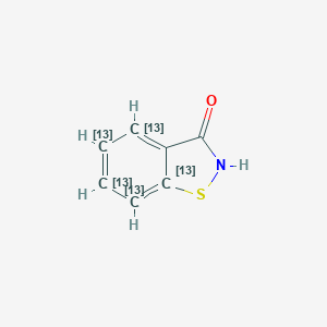 Benzoisothiazol-3-one-13C6图片