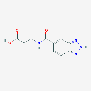3-(1H-1,2,3-Benzotriazol-5-ylformamido)propanoic Acid图片