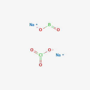 Chloric acid,sodium salt,mixed with boric acid sodium salt图片
