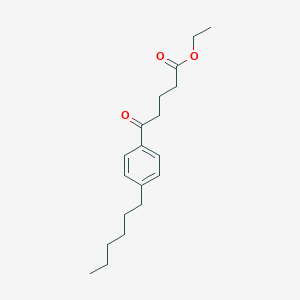 ethyl 5-(4-hexylphenyl)-5-oxovalerate图片
