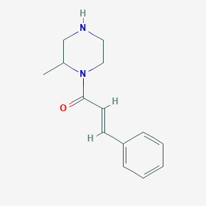(2E)-1-(2-methylpiperazin-1-yl)-3-phenylprop-2-en-1-one图片