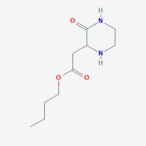 Butyl 2-(3-oxo-2-piperazinyl)acetate图片