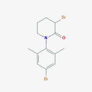 3-bromo-1-(4-bromo-2,6-dimethylphenyl)piperidin-2-one图片