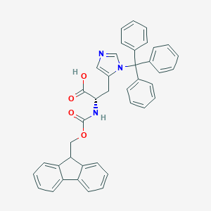 N-[(9H-Fluoren-9-ylmethoxy)carbonyl]-3-(triphenylmethyl)-L-histidine图片
