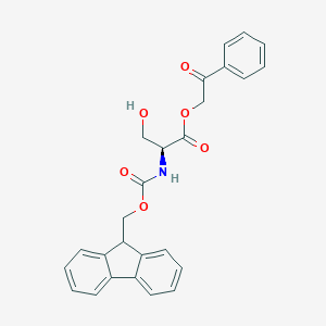 N-(9-Fluorenylmethoxycarbonyl)-L-serine Phenacyl Ester图片