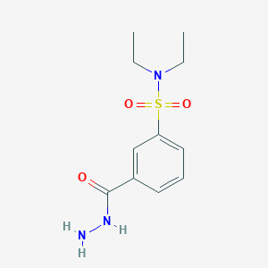 N,N-Diethyl-3-(Hydrazinecarbonyl)Benzene-1-Sulfonamide图片
