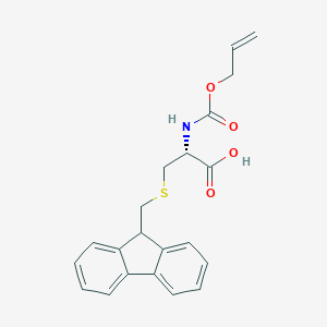 S-(9H-Fluoren-9-ylmethyl)-N-[(2-propen-1-yloxy)carbonyl]-L-cysteine图片