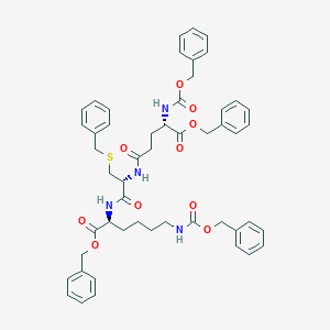 N,N-Dibenzyloxycarbonyl-S,O,O-tri-benzyl-L-γ-glutamyl-L-cysteinyl-L-lysine图片