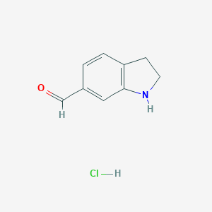 6-Formyl-2,3-dihydro-1H-indole Hydrochloride图片