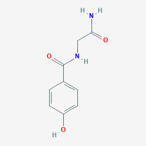2-[(4-Hydroxyphenyl)formamido]acetamide图片