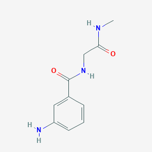 2-[(3-Aminophenyl)formamido]-N-methylacetamide图片