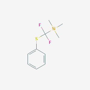 [Difluoro(phenylsulfanyl)methyl]trimethylsilane图片