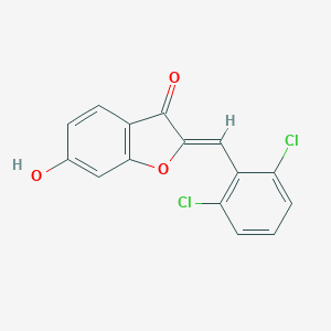 (2Z)-2-[(2,6-dichlorophenyl)methylidene]-6-hydroxy-2,3-dihydro-1-benzofuran-3-one图片