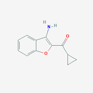 2-cyclopropanecarbonyl-1-benzofuran-3-amine图片