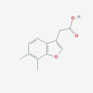 2-(6,7-dimethyl-1-benzofuran-3-yl)acetic Acid图片