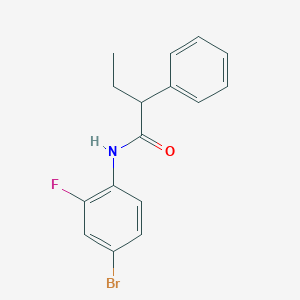 N-(4-bromo-2-fluorophenyl)-2-phenylbutanamide图片