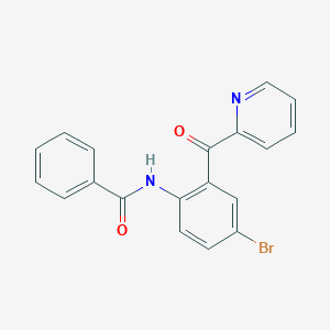N-(4-Bromo-2-picolinoylphenyl)benzamide图片