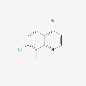 4-Bromo-7-chloro-8-methylquinoline图片