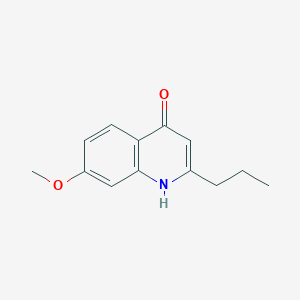 4-Hydroxy-7-methoxy-2-propylquinoline图片