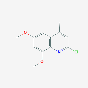 2-chloro-6,8-dimethoxy-4-methylquinoline图片